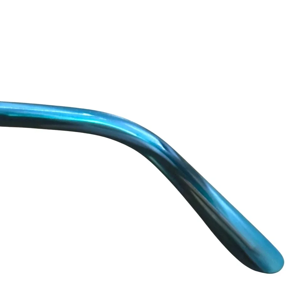 Maui Jim MJO2114 57A Teal Marble Eyeglasses Frames Italy 53-16-135 Womens